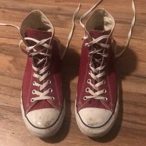Mens 10 high top Converse